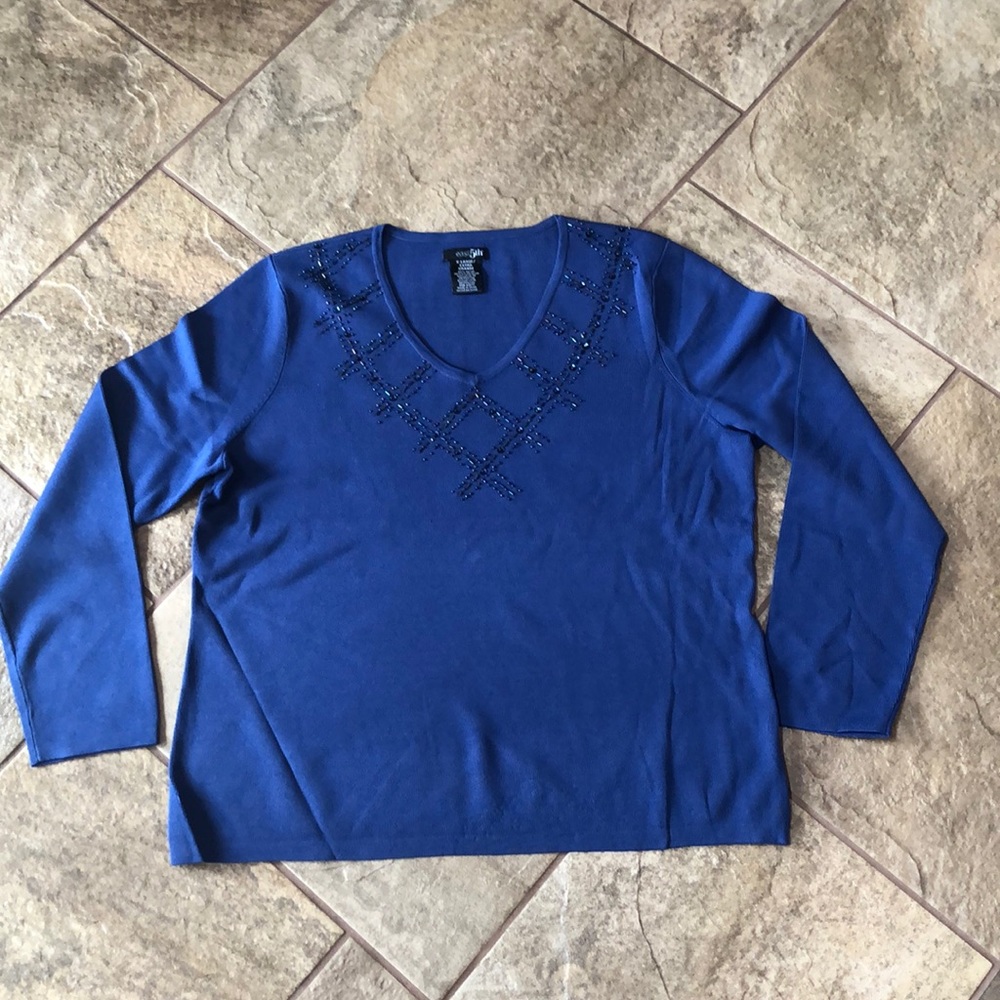 + EAST 5TH + Beaded Sweater - Picture 1 of 6